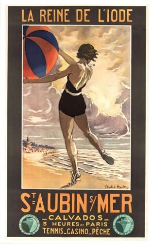 Affiche Saint Aubin Sur Mer