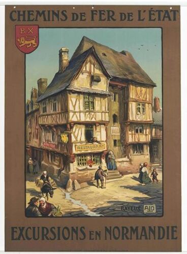 Affiche Normandie