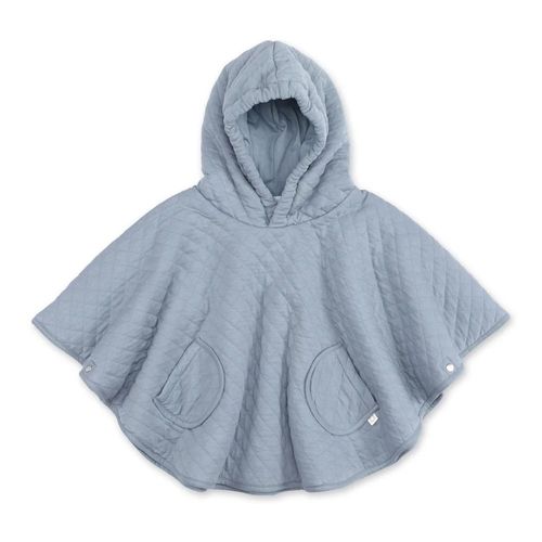 Poncho Chaud De Voyage Pady Quilted Jersey Stone - Bemini