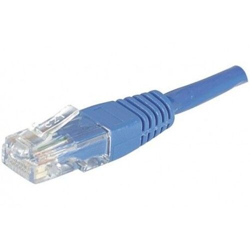 Cordon patch U/UTP CAT 6 Bleu - 7,00 m
