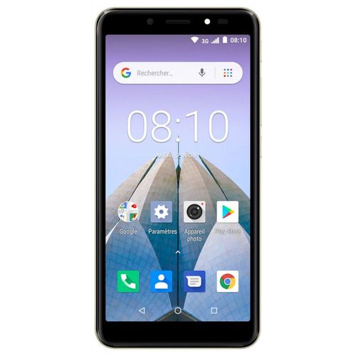 Konrow City 55 - Android 8.1 - 3G - Écran 5.34'' - 8Go, 1Go RAM - Or