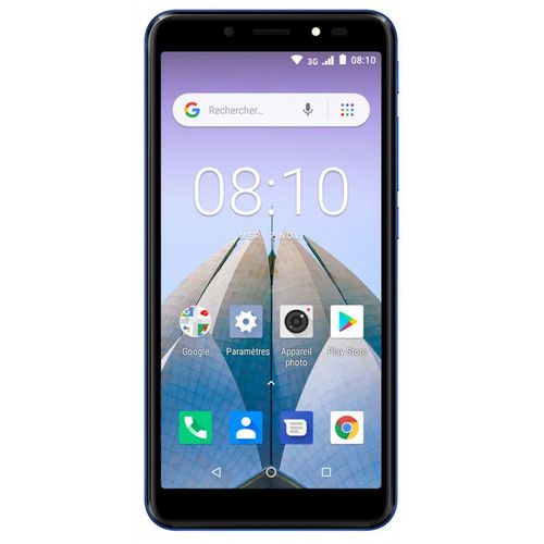 Konrow City 55 - Android 8.1 - 3G - Écran 5.34'' - 8Go, 1Go RAM - Bleu