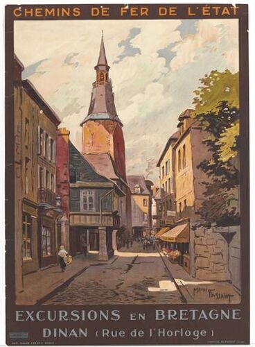 Affiche Bretagne Dinan