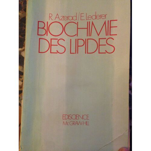 Biochimie Des Lipides