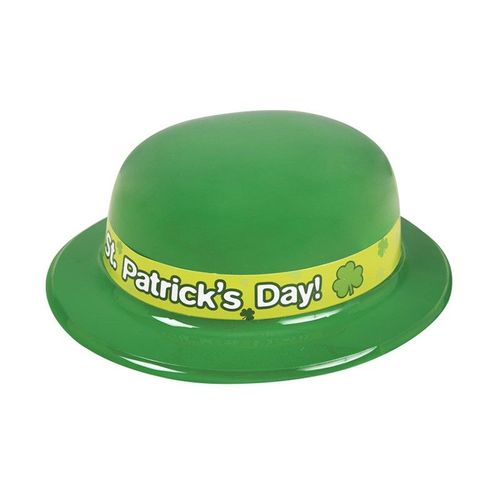 Chapeau Melon Saint Patrick Vert Adulte