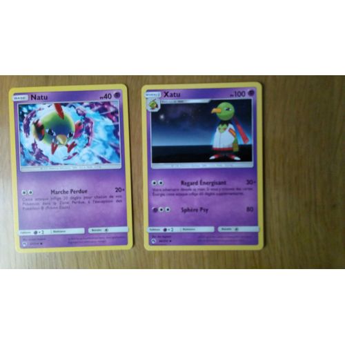 Natu 87/214 + Xatu 88/214 - Tonnerre Perdu