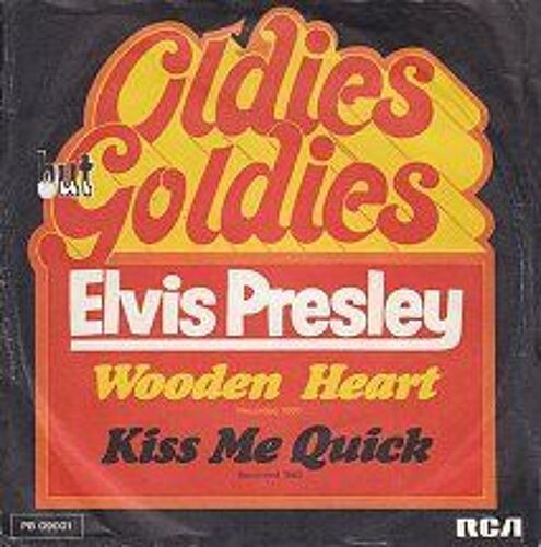 Wooden Heart / Kiss Me Quick 45 Tours Allemagne 1976