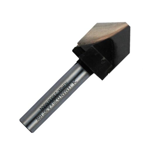 Leman - Mèche à plier en "v" pour "alucobond®" 135° D.20 x 2 mm queue 8 mm