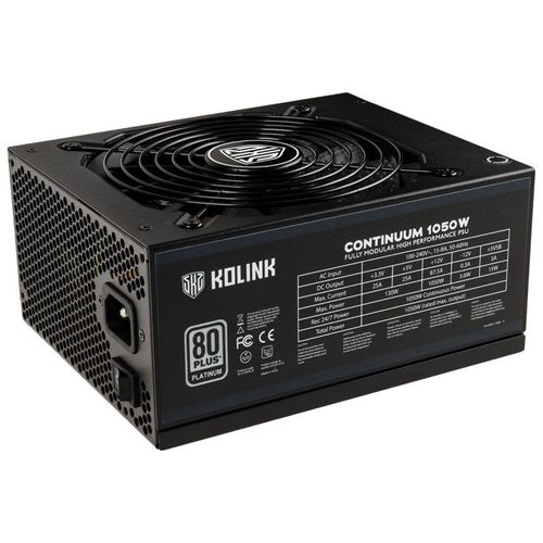 Kolink Continuum 80 Plus Platinum Netzteil, modular - 1050 Watt