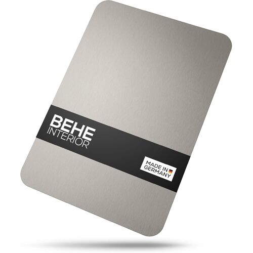 Behe Planche À Découper En Acier Inoxydable Fabriquée En Allemagne, Hygiénique, Antidérapante, Adaptée À Un Usage Alimentaire, Antibactérienne Et Sans Bpa (1 Lot De 300 X 210 Cm)