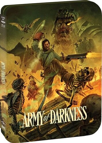 Army Of Darkness (Steelbook) [Ultra Hd] Ltd Ed, Steelbook, 4k Mastering, Boxed Set