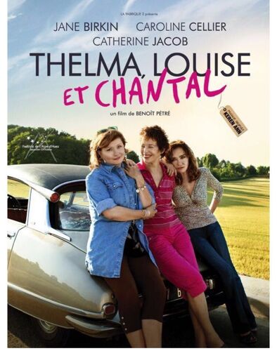 Affiche Cinéma Originale "Thelma Louise Et Chantal" 40x60cm Pliée