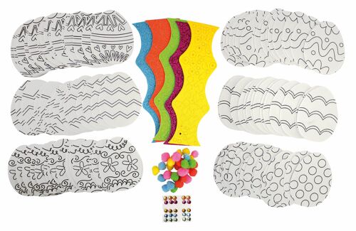 Méga Pack Créatif Activité Enfant Bricolage Pâques 451 Pièces