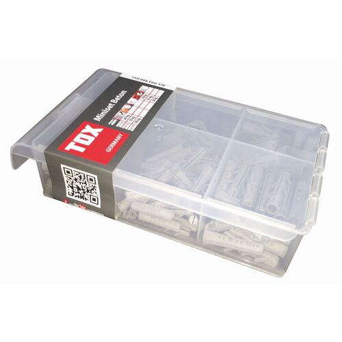 Tox Assortiment standard Miniset Beton, 245 pièces - 094900041