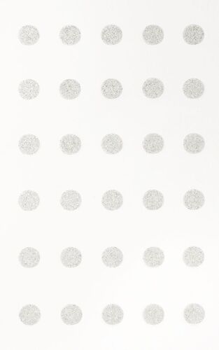 Motif Thermocollant Transfert Customisation Textile Rond Argenté 1 Cm