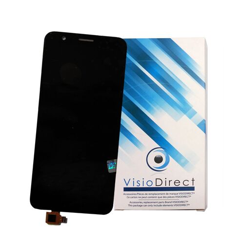 Ecran Pour Asus Zenfone Live L1 Za550kl Taille 5.5" Noir Telephone Portable Lcd + Vitre Tactile -Visiodirect-