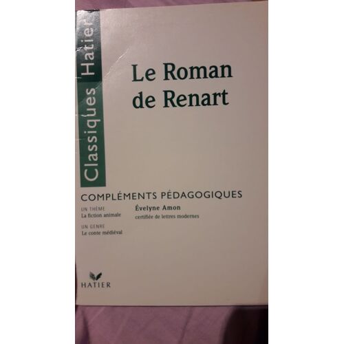 Le Roman De Renart - Livret Du Professeur