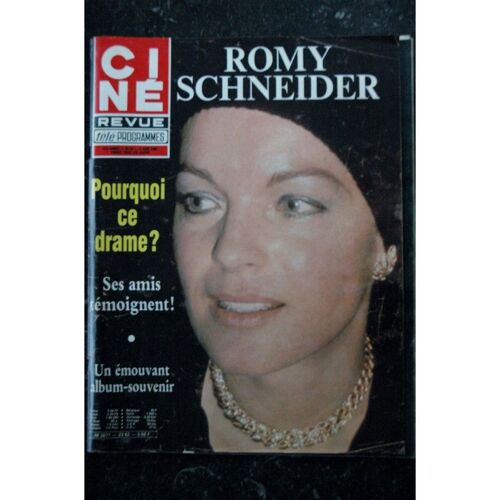 Cine Revue 1982 N° 23 Romy Schneider Zizi Jenmaire Patrick Duffy A. Perkins