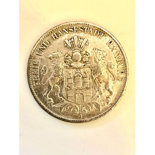 Allemagne Hambourg  - 5 Mark 1903 Argent 