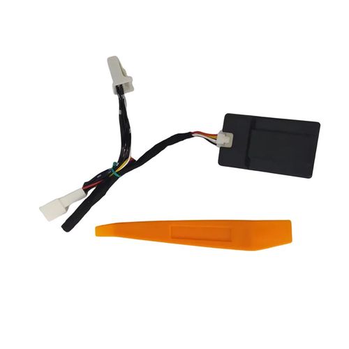 Noir - Système De Surveillance De La Pression Des Pneus Tpms De Voiture, Écran Lcd Numérique Du Tableau De Bord, Alarme De Sécurité Automatique, Toyota Rav4 Xa50, 2019- 2023