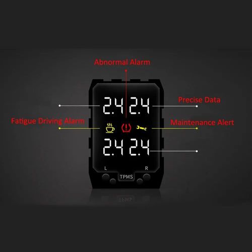 Moniteur De Pression Numérique Lcd Pour Voiture, Systèmes De Sécurité Sacunit Obd Tpms Pour Toyota Rav4 Cortrustprado Camry Prius Alphard Siena