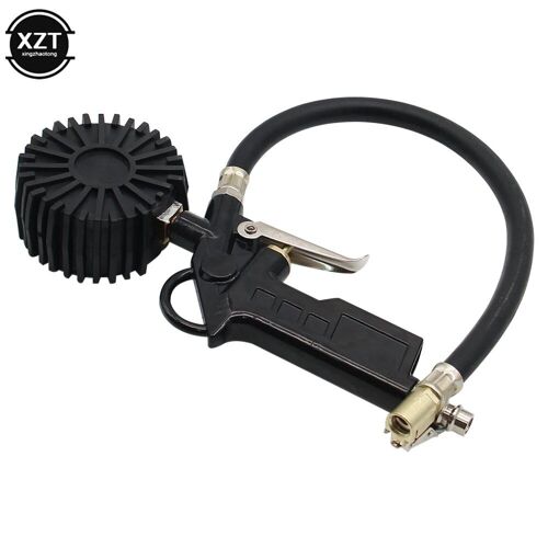 Interface Américaine - Manomètre De Pression Automatique, Type Odorpour Compresseur D'air, Pompe De Gonflage Pour Voiture, Moto, Suv, Outils De Réparation, 1 Pièce