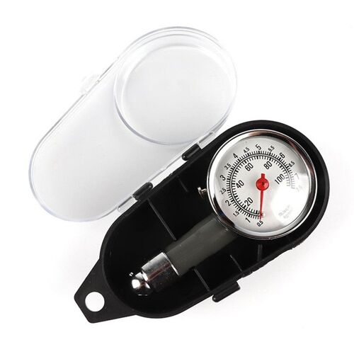 Boîte En Acier Inoxydable - Jauge De Pression D'opathie En Métal De Course De Camion De Voiture, Testeur De Véhicule Automobile, Outil De Mesure Du Système De Surveillance