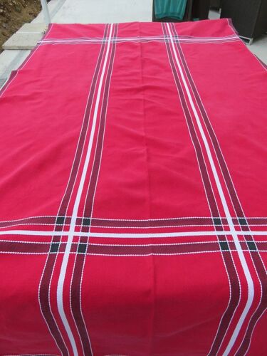 Nappe Style Basque Vintage + 12 Serviettes