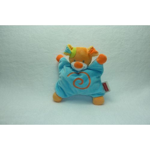 Doudou Chien Peluche Funny Farmers Nattou