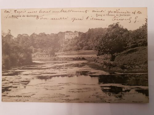 Carte Postale Ancienne, Finistère 29, Quimper, La Rivière,