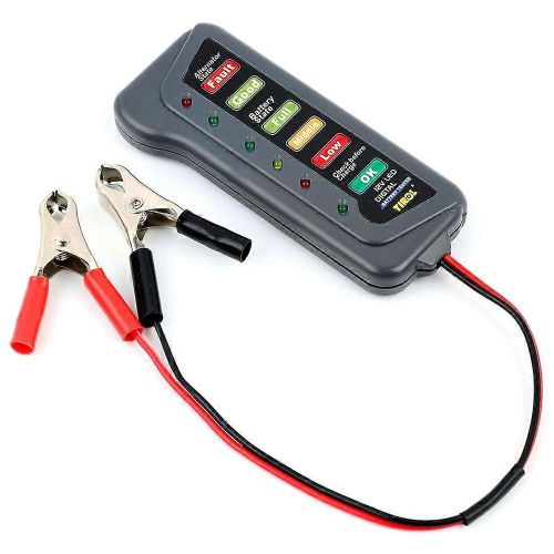 Tirol 12v Testeur De Batterie De Voiture Véhicules Universels Moto Batterie Essai Instrument Outils Avec Ind