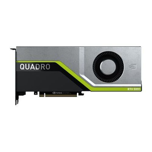 NVIDIA Quadro RTX 5000 - Carte graphique - Quadro RTX 5000 - 16 Go GDDR6 - PCIe 3.0 x16 - 4 x DisplayPort, USB-C - pour Workstation Z2 G4 (MT, 500 Watt, 650 Watt), Z2 G5 (tower), Z4 G4, Z6 G4, Z8...