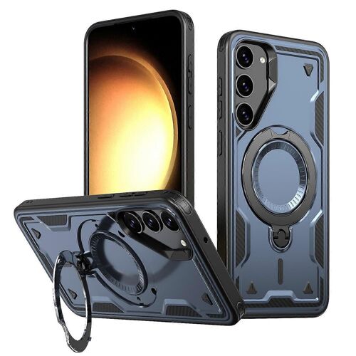 Pour Samsung Galaxy S23 + Coque Compatible Avec Magsafe Protection Militaire Pc + Tpu Béquille Phone Cove