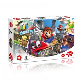 Winning Moves Puzzle Super Mario Odyssey World Traveler 500 Pieces