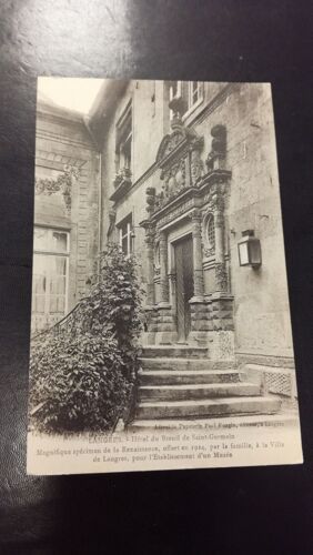 Carte Postale Langres - Hôtel Du Breuil De Saint-Germain - Magnifique Spécimen De La Renaissance En L'état Sur Les Photos