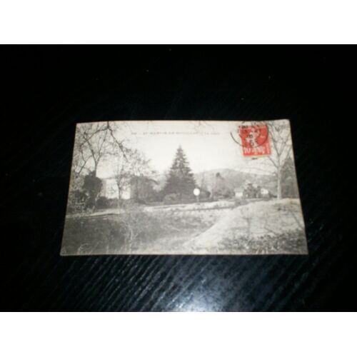 Carte Postale Ancienne Saint Martin De Bouillac La Gare