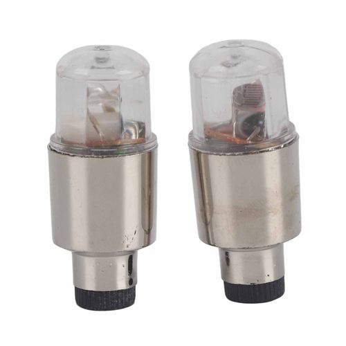 2 PièCes LumièRes De Roue Voiture VéLo Roue Pneu Valve PoussièRe LumièRe Rayons Flash LumièRes Pour Voiture Camion Suv Motos VéLo