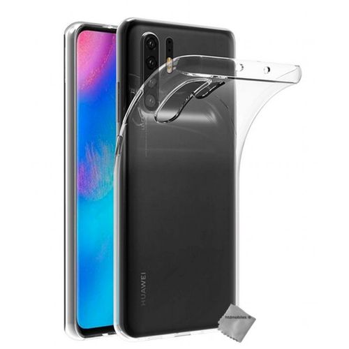 Housse Etui Coque Silicone Gel Fine Pour Huawei P30 Pro + Verre Trempe Transparent Tpu