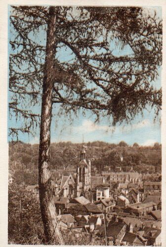 Cpa N° 96 - Bernay 27 - Eure L'eglise Sainte Croix A Travers Les Arbres - Non Ecrite - Edition Cie Des Arts Photomecaniques