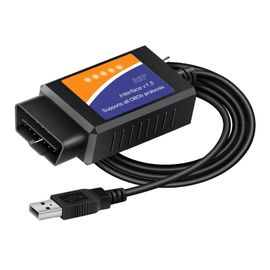 CâBle De Connecteur De Diagnostic Obd2, Interface Usb, Outil De VéRification Automatique Des DéFauts, Adapté Pour Ford