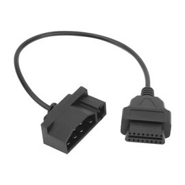 CâBle Adaptateur De Scanner De Diagnostic 40 Cm/15,7 Pouces 7 Broches Obd1 Vers Obd2 Obdii 16 Broches Adapté Pour Ford