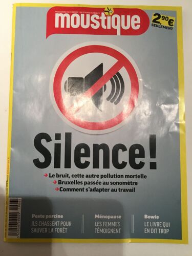 Moustique 4854 David Bowie Peste Porcine Olivier Gourmet Kid Noize Beirut Marc Isaye Pablo Andres