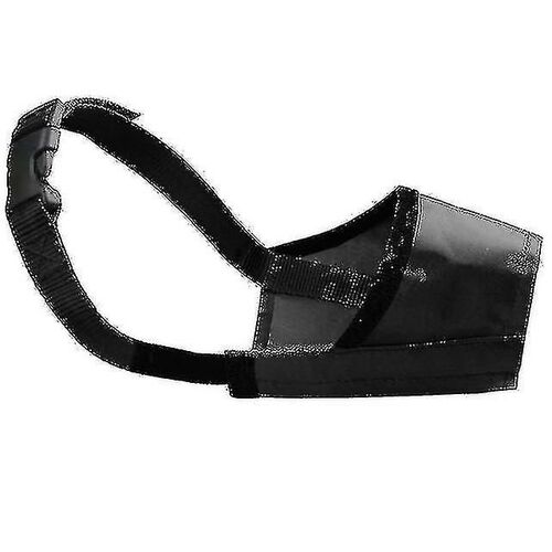 Pet Supplier Dog Muzzle Breathable Nylon Comfortable Soft Mesh Adjustable Pet Mouth Mask Prevent A