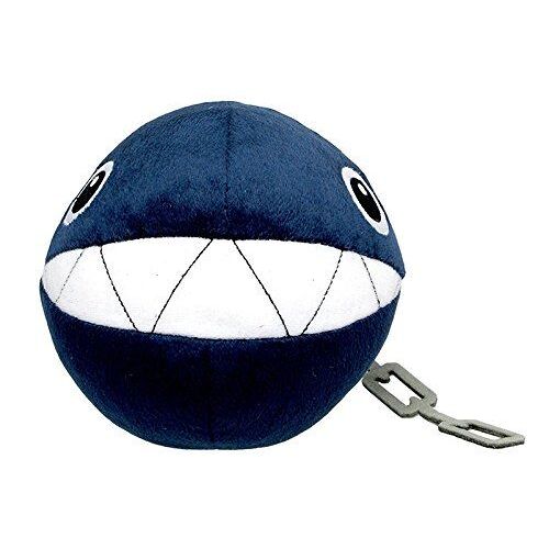 Little Buddy Super Mario All Star Collection 1592 Chain Chomp Stuffed Plush, 5
