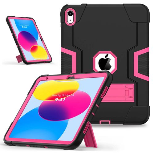 Housse De Tablette Antichoc Pour Enfants,Pour Ipad A16 11th 2025 Air 1 2 3 4 5 10.2 10.5 10.9 9.7 10th 10.9 Pro11 12.9 13 Air 13 Funda Capa.Blackrosered.Ipad 10th 10.9 2022