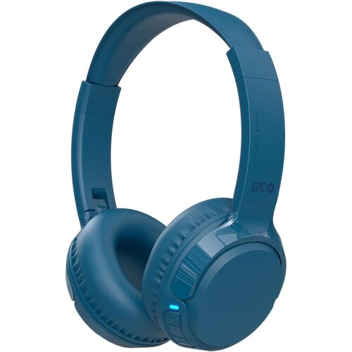 Heron 2 Studio \U2013 Casque Sans Fil Bluetooth | Eco | 50H De Batterie | Double Connexion Simultanée | Microphone Intégré | Réglables Et Pliables, Bleu, Plastique Recyclé