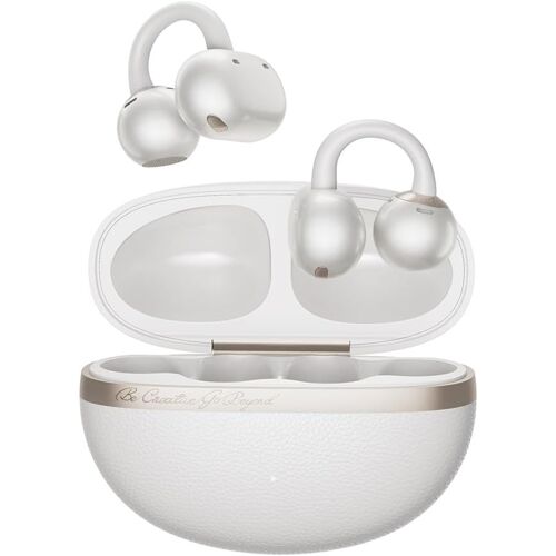 Crossky C50 Écouteurs Bluetooth Ouvert, Écouteur Sans Fil À Clip,Basses Puissantes,Réduction De Bruit Des Appels,5,2G Ultra-Léger Et Confortables,Bluetooth 6.0, 36H Autonomie,Ipx5