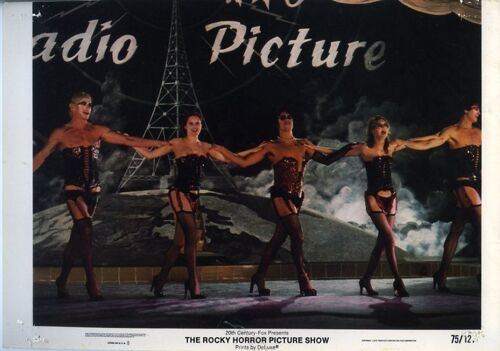 The Rocky Horror Picture Show : Photo Glacée D'exploitation Cinématographique - Format 20.5x29.5 Cm - De Jim Sharman Avec Tim Curry, Susan Sarandon, Barry Bostwick, Patricia Quinn, Little Nell 1975