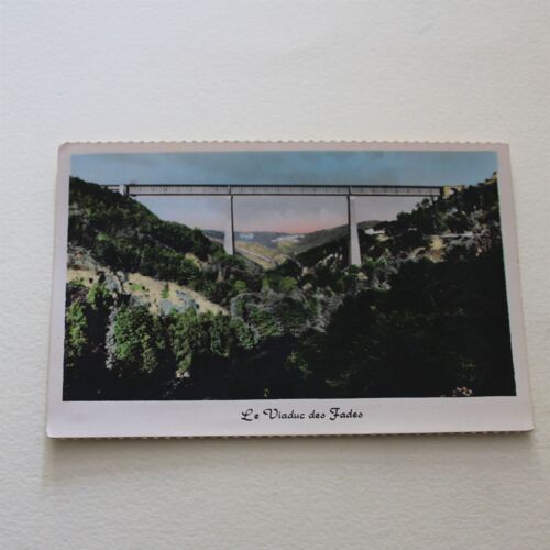 Carte Postale Ancienne Du Viaduc Des Fades En Auvergne