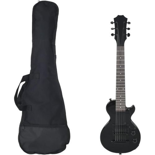 Guitare Électrique Pour Enfants Avec Sac Noir 3/4 30